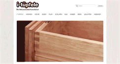 Desktop Screenshot of i-tuepfele.net